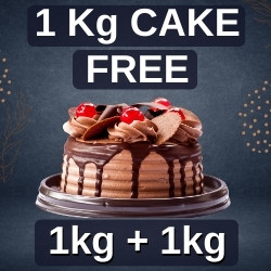 1 Kg FREE Cake