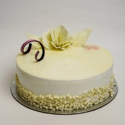 White Choco Truffle Cake