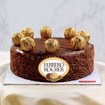 Ferrero Rocher Truffle Cake